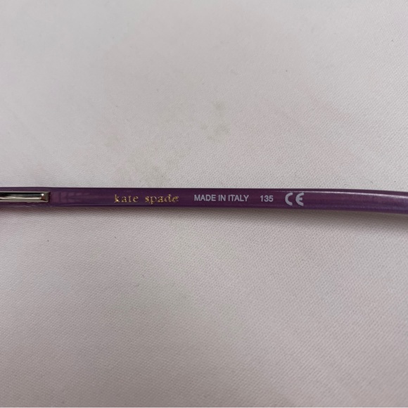 Kate Spade Edie Reading Glasses & Case - Tortoiseshell/Purple  - With X Case. - Picture 10 of 16